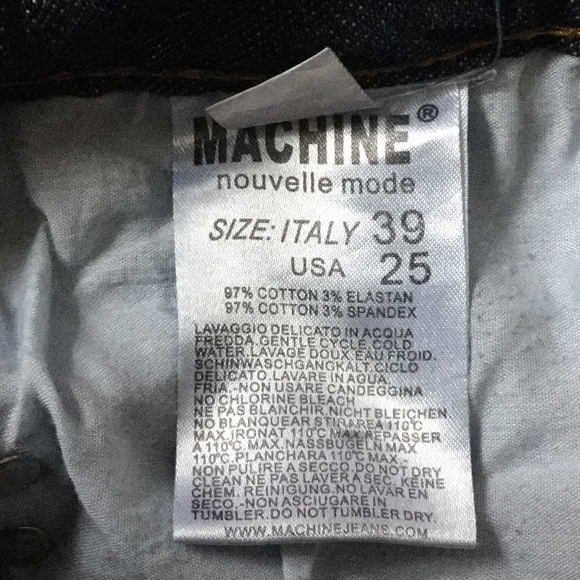 Machine Jeans sz 0 (25) - Picture 4 of 6